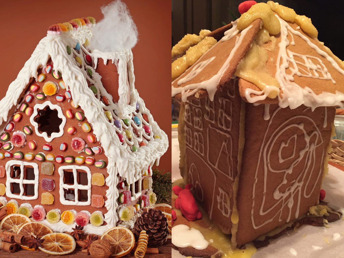 ugliest gingerbread house